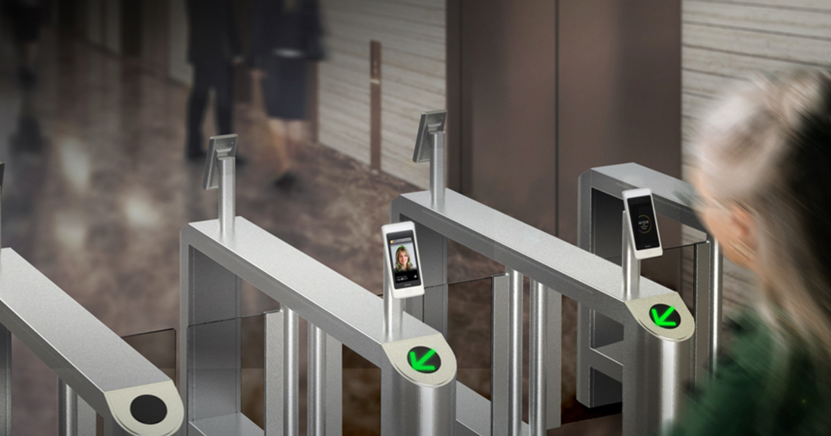 View of Go Touchless with the Right Security Technology - Anviz FaceDeep Series